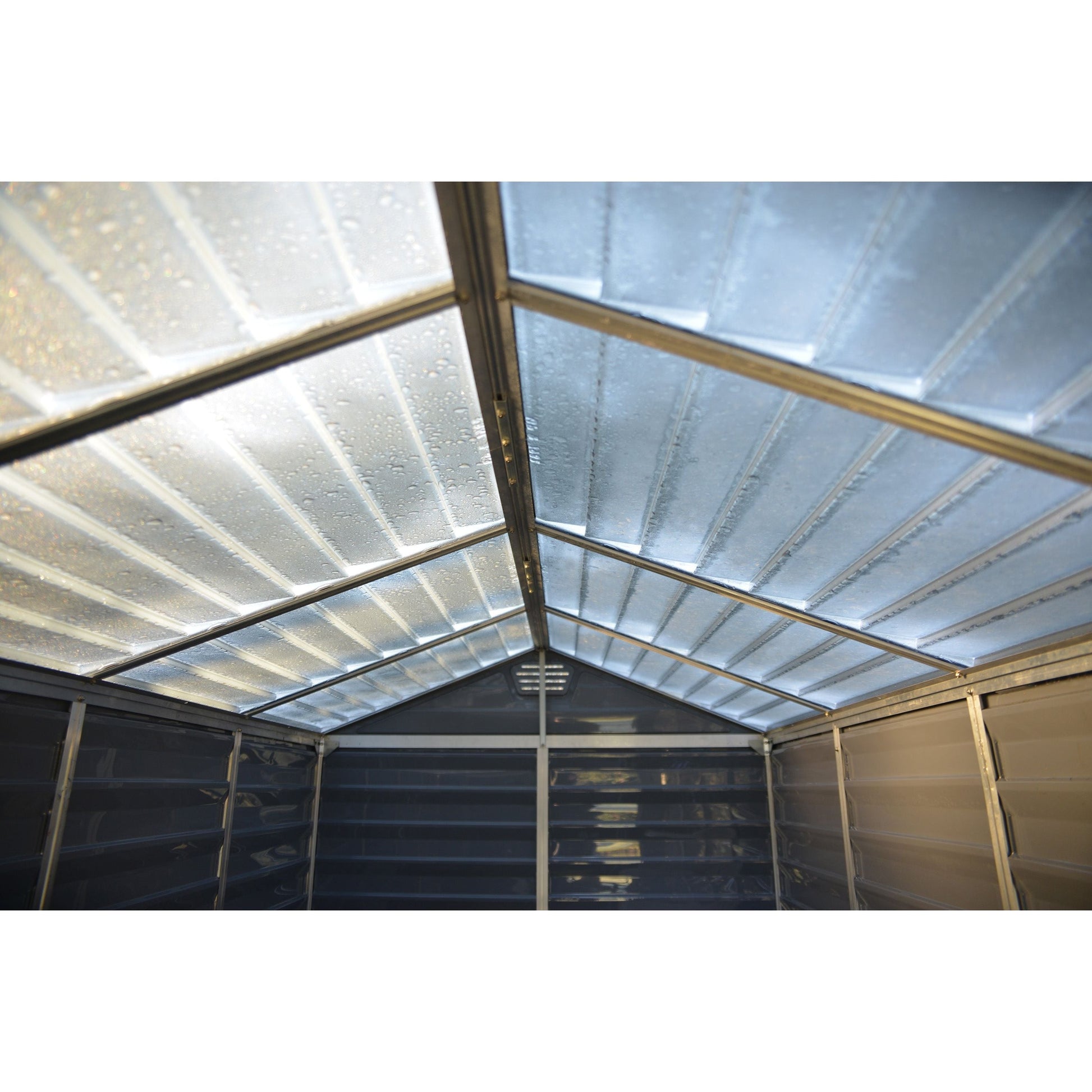 מחסן גינה Skylight אפור 1.9X2.3 מבית פלרם - Canopia