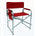 כיסא במאי מתקפל - צבע אדום CAMPLUS