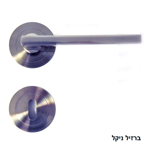 דלת פנים מבית רב-בריח מסדרת לימטופ צבע אגוז