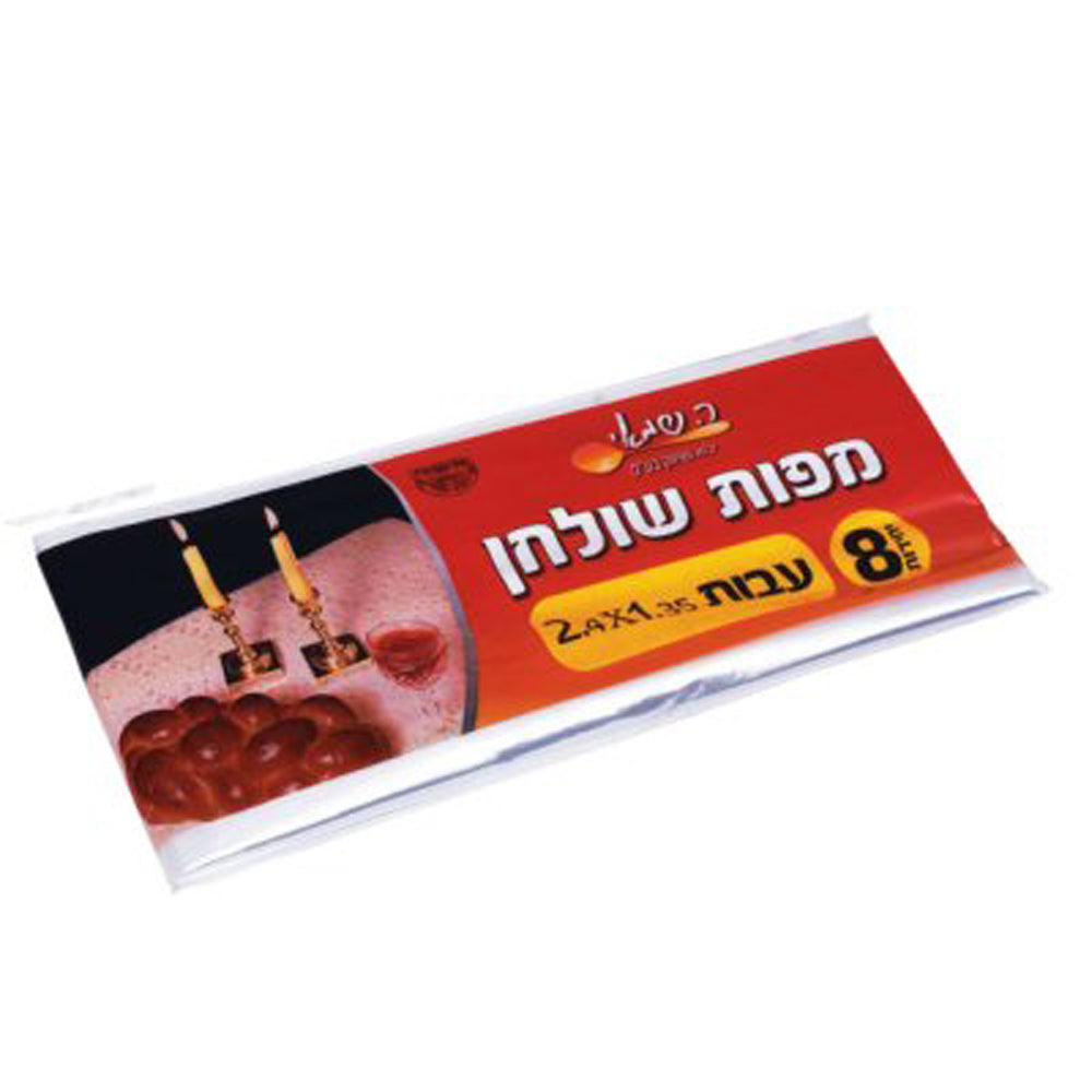 מפות שמיניות שקוף עבה כתום