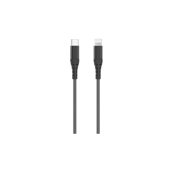 כבל 2 מטר USB C לחיבור LIGHTNING מאושר א