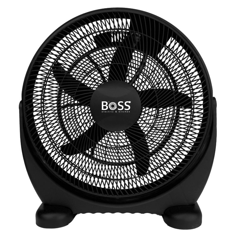 מאוורר 16 רצפתי רוטורי שחור 55W דגם KYT-35  של BOSS ELECTRIC