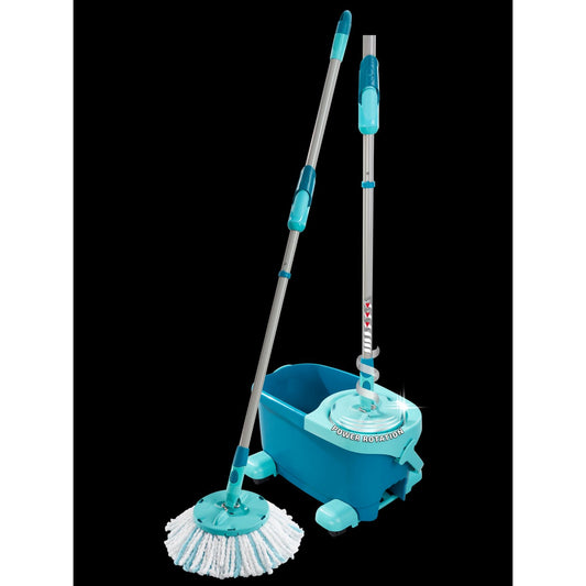 ערכת שטיפה ללא מגע יד אדם CLEAN TWIST Disc Mop Ergo mobile המקורית מבית LEIFHEIT