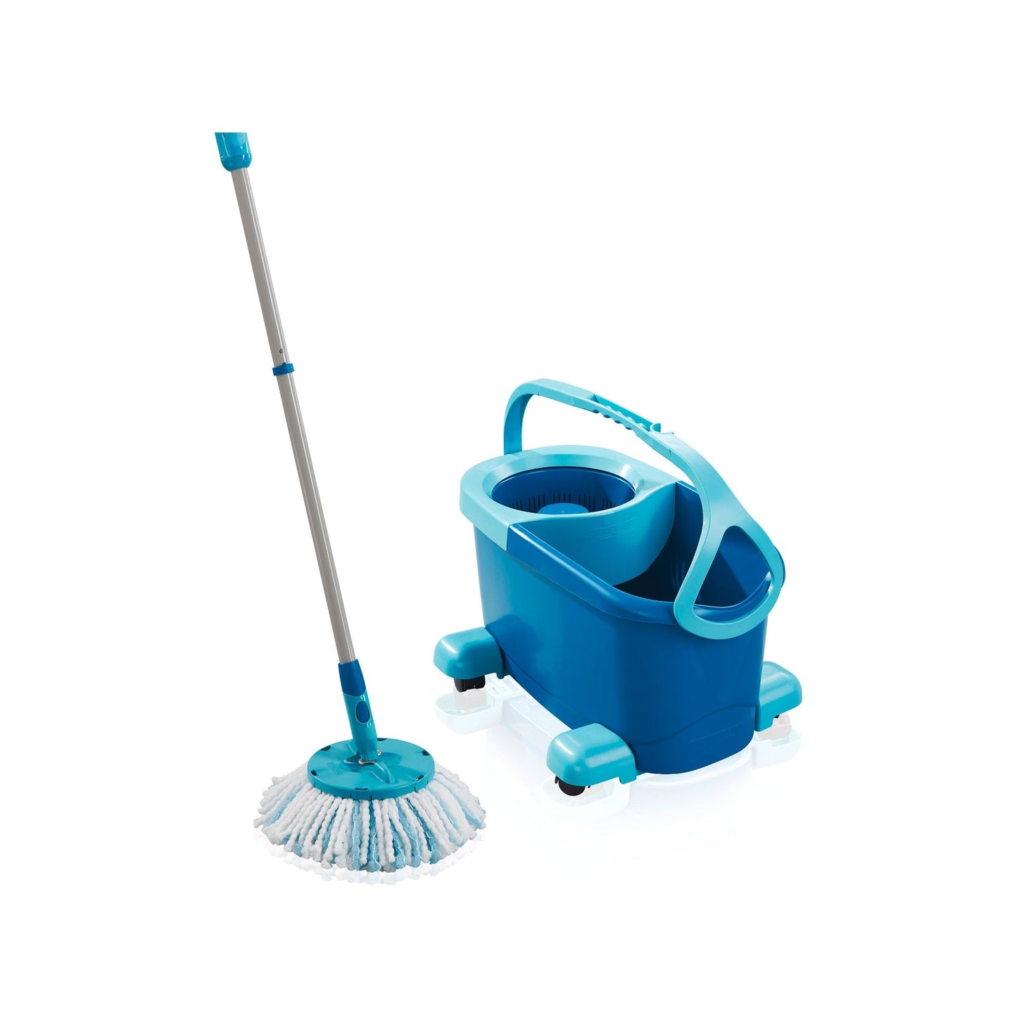 ערכת שטיפה ללא מגע יד אדם CLEAN TWIST Disc Mop Ergo mobile המקורית מבית LEIFHEIT