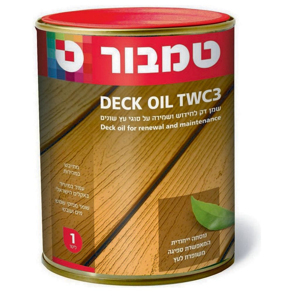 שמן דקים שקוף 1 ליטר טמבור