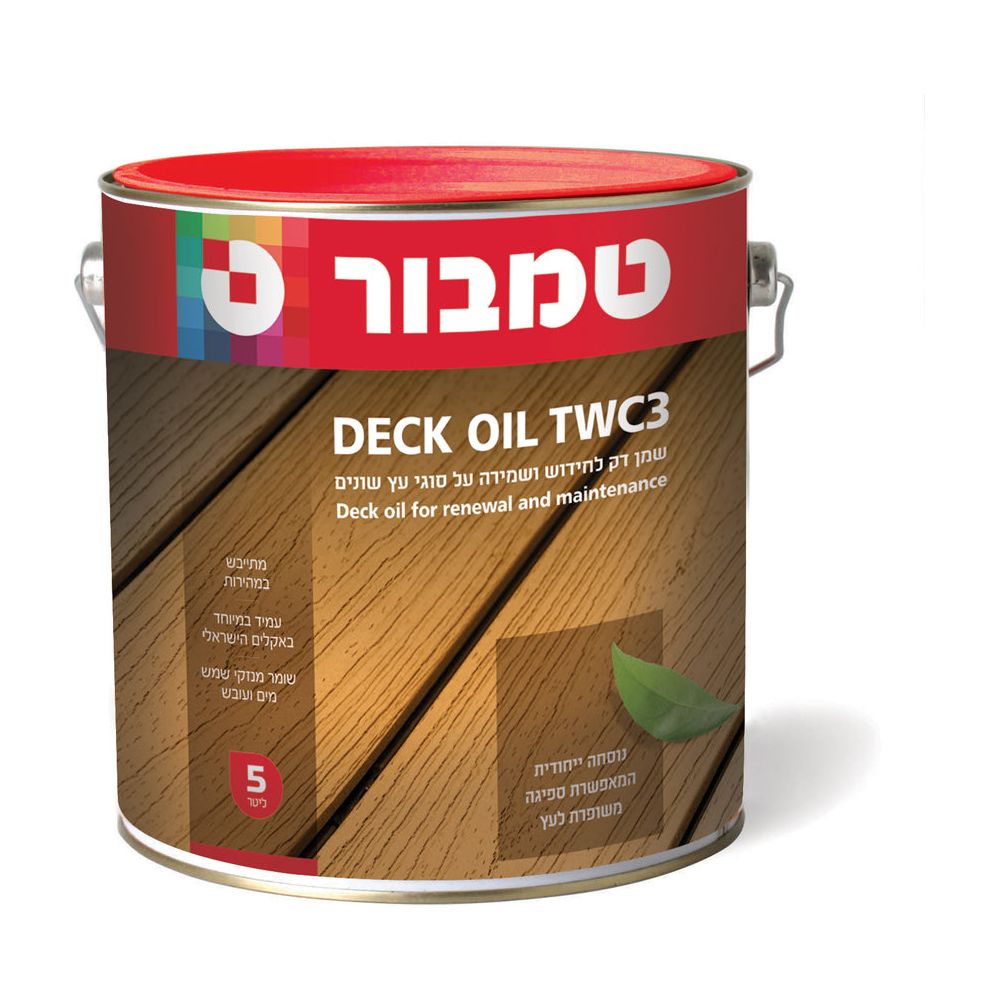 שמן דקים לבן 030 5 ליטר טמבור