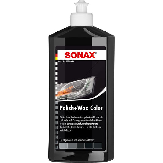 פוליש ווקס לרכב NANO PRO שחור SONAX