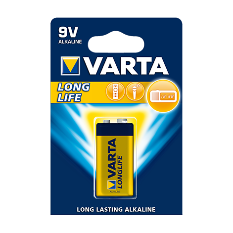 VARTA ALKALINE (9V) 1P סוללה בודדת